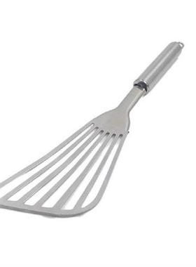 Stainless Steel Fried Fish Spatula Thickened Polished Fan
