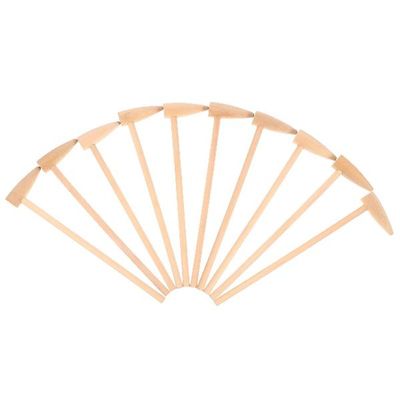 25 Pcs Children Hammers Mini Mallets Small Wood Hammer Toys