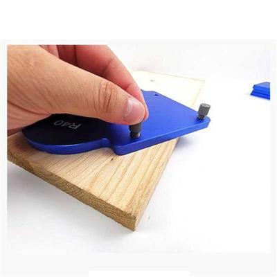 Aluminium Shape Contour R Gauge Angled Ruler Trimming Machin