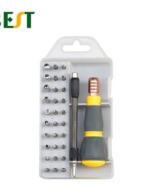 BST-2990D 33 PCS in 1 Quickly Two-Way Ratchet Acrewdriver To