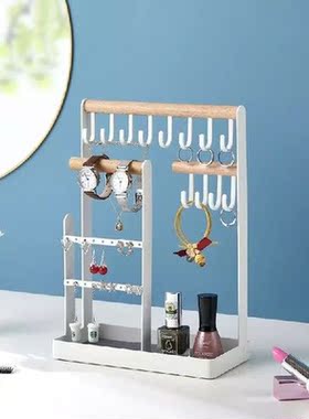 5-Layer Nordic Style Jewelry Rack Mobile Phone Bracket