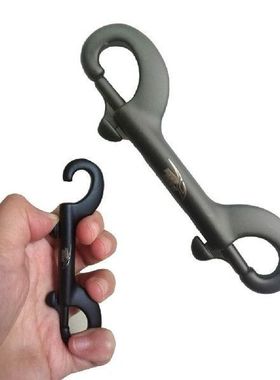 316 Stainless Steel Diving Hook Trigger Key Ring Snap Bolt