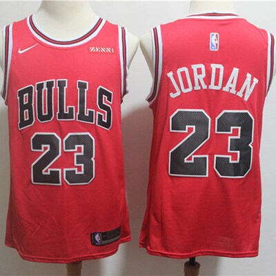 NBA Chicago Bulls #23 Michael Jordan Men's Basketball Je