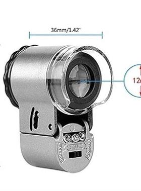 Upgrade 50X Jewellery Magnifier Microscope Loupe Folding