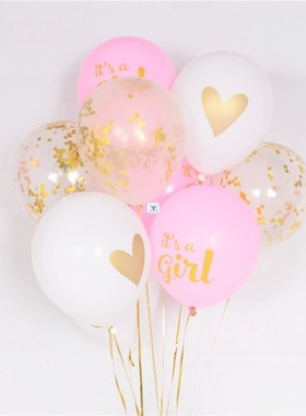 10pcs/lot Baby Shower Children Birthday Balloons Its a boy