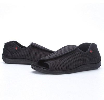 Diabetic shoes foot wide old man's foot deformation midd