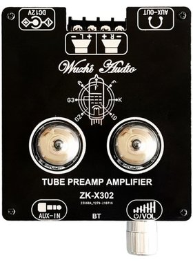 ZK-X302 Bluetooth 5.0 Tube Amplifier Module 6J1 Tube Precise