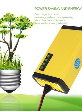 2019 Hot  Mini Portable 12V 2A Car Battery Charger Adapter P