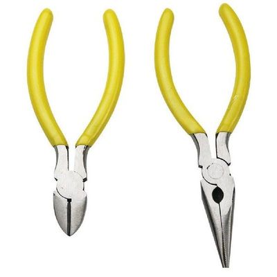 Mini Pliers Diagonal Pliers Round Bent Needle Nose Cutter Ha