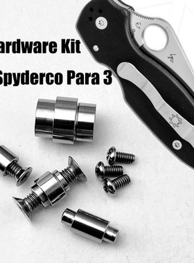Custom Made Titanium Screw For Spyderco Paramilitary Para3 K