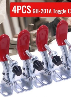 4PCS Toggle Clamps Toggle Clamp GH-201A 201-A Horizontal Hol