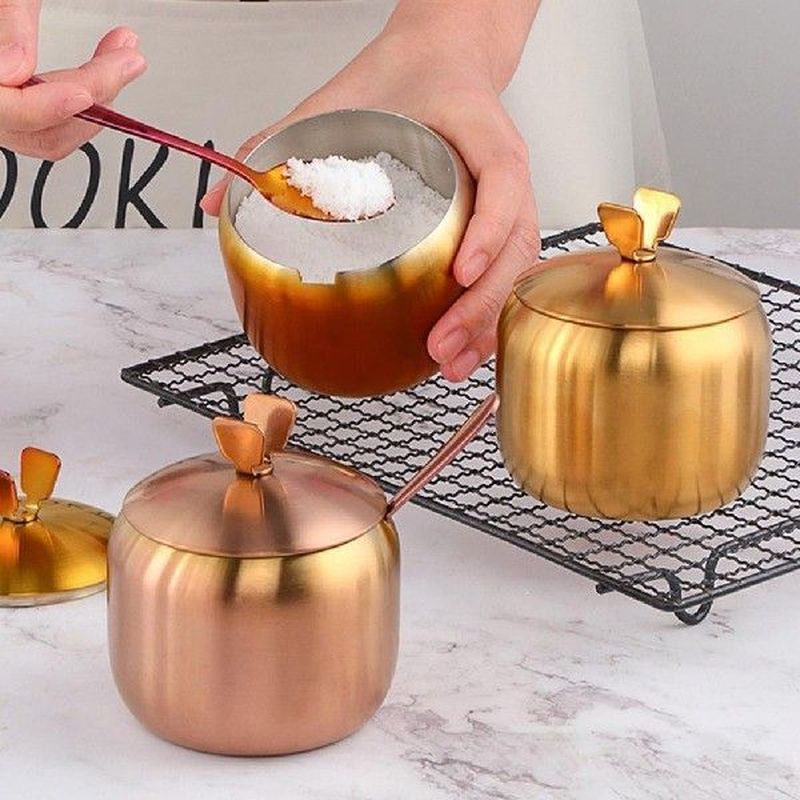 Spice Organizer Durable Spice Jar Widely Use Stainless