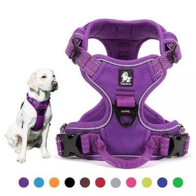 Truelove No Pull Dog Harness Adjustable Safety Nylon Large