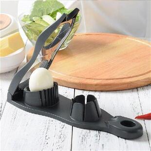2 in 1 Stainless Steel Egg Slicers for Boil Eggs Egg Cutter