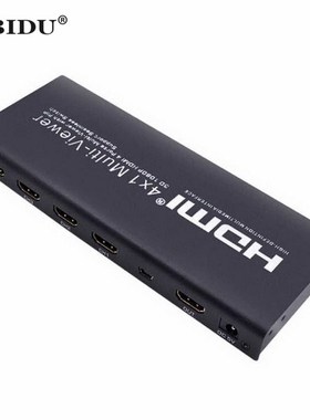 4x1 HDMI Multi-Viewer 1080P 3D HDMI Quad Screen Real Time Mu