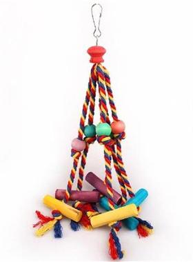 Bird Chewing Toy Funny Cotton Rope Parrot Toy Bite