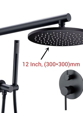 s Black Shower Set Bathroom Faucet Ceiling Or Wall Shower Ar
