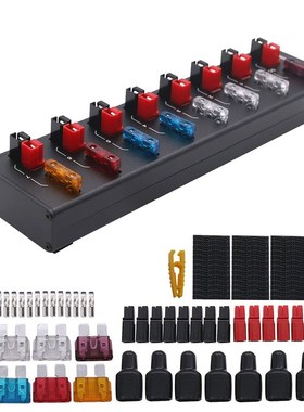 8-Port 40A Connector Power Splitter Distributor Source Compa