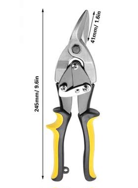 Snip Left Cut Offset Tin Cutting Shears for Iron Sheet (TU-2