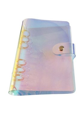 6 Hole PVC Loose Leaf Binder Notebook Notepad Sketchbook Bus