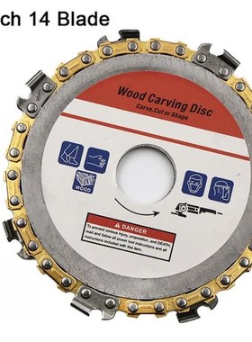 1Pcs 16/22mm 4/5 Inches Wood Carving Disc Chain Grinder Carv