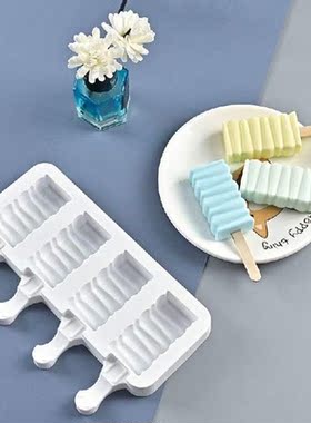 Silicone Ice Cream Mold  DIY Ice Popsicle Barrel Mold