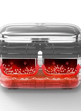 Double layer Electric lunch box Small rice cooker Automatic