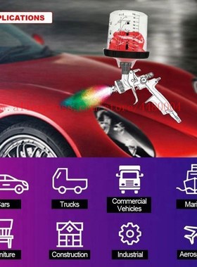 10pcs Spray Gun Paint Mixing Cup Paint Cup 160/400/600/800ml