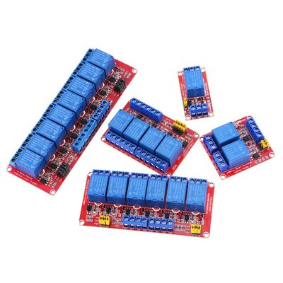 5V 24V 12V 1 2 4 Channel Relay Module Board Shield With Opto
