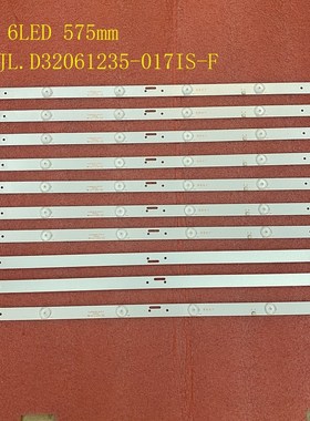 30pcs/lot 6LED(6V) 575mm LED Backlight bar FOR TCL LE32D99