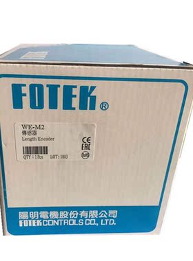 WE-M1/WE-M2/WE-M3/WE-M4T Taiwan Original FOTEK Counter Meter