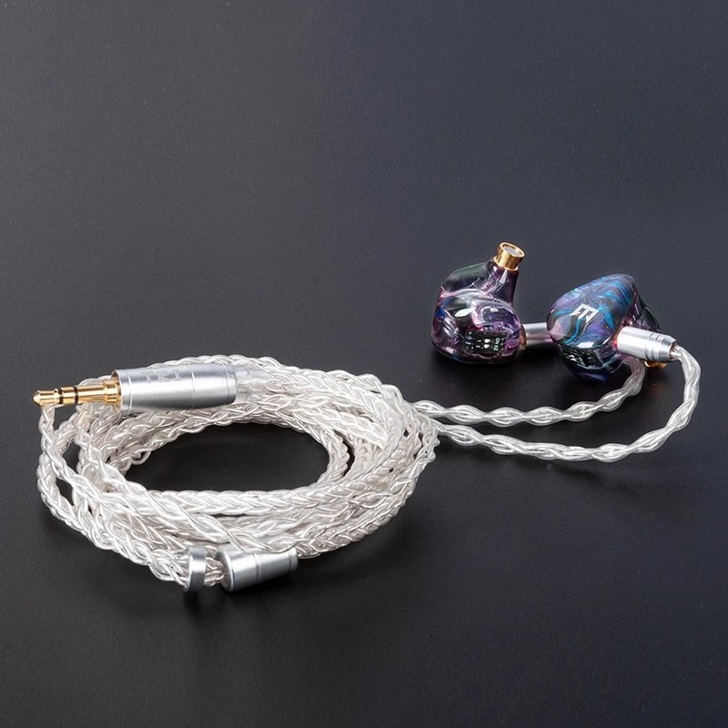 TRI Starsea Headphone 2BA 1DD Hybrid In Ear Earphone HIFI D