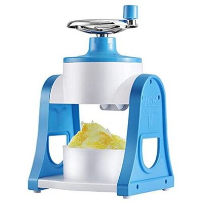 Manual Ice Crusher Shaver Handheld DIY Snow Crushing Ice Mac