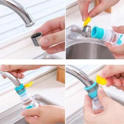 Water Tap Purifier Penetration Color Random Faucet Filter To