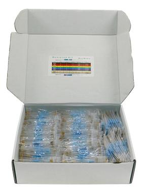1300pcs 130Values 2W 1% Metal Film Resistors Assorted Pack K