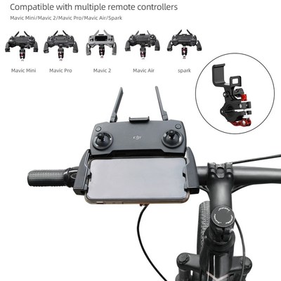 Mavic Mini Bike Handle Holder Remote Controller Phone Mount