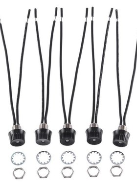 5pcs ZE-105M Rotary On Off Switches 1.5A 250V/3A 125V/1A 125