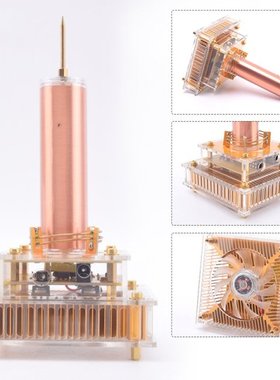 Music Tesla Coil Acrylic Base Shell Plasma Loudspeaker Wirel