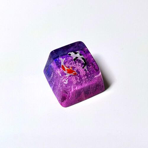 Koi Design Resin Keycaps For Cherry Mx Switch Mechanical Gam