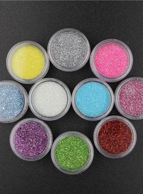 34 PCS/SET nail art glitter sequins set light therapy Manicu