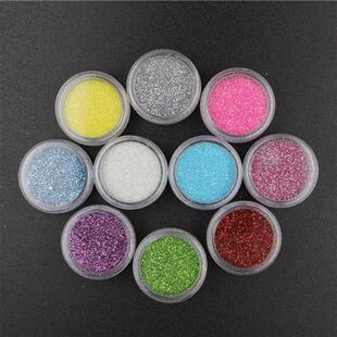 34 PCS/SET nail art glitter sequins set light therapy Manicu