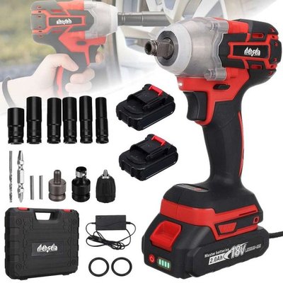 3500 RPM Electric Impact Wrench 380 N.M 3 Speed Brushless Co