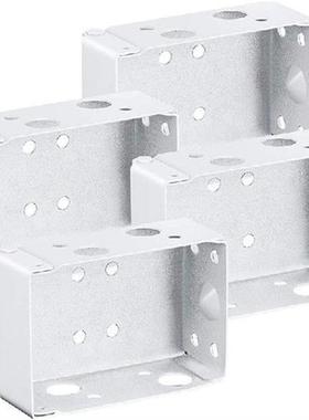 4 Pieces Blind Brackets 2 Inch Low Profile Box Mounting