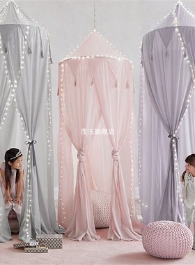 Kid Baby Bed Canopy Bedcover Mosquito Net Curtain Bedding Ro
