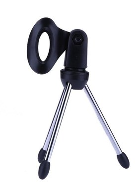 Mini Portable Table Tops Microphone Tripod Zinc Alloy Mic St