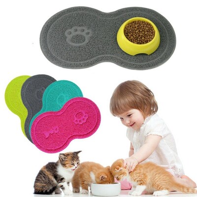 2019 New Pet Dog  Litter Mat Feeding Mat Puppy Kitty Dish