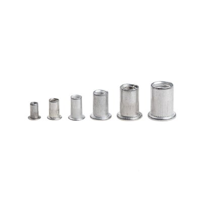 190pcs M3 M4 M5 M6 M8 M10 Rivet Nut Aluminum Alloy Rivnut Fl