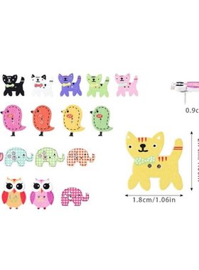 40 Pcs/Pack Multi-purpsoe Decorative Pushpin Set Classic Ani