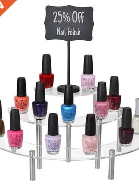 3-layer Acrylic Cake Display Stand Cosmetic Round Dessert