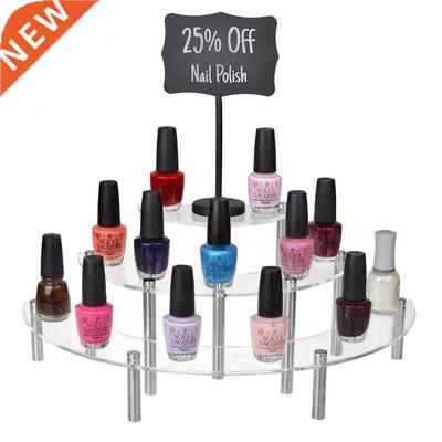 3-layer Acrylic Cake Display Stand Cosmetic Round Dessert